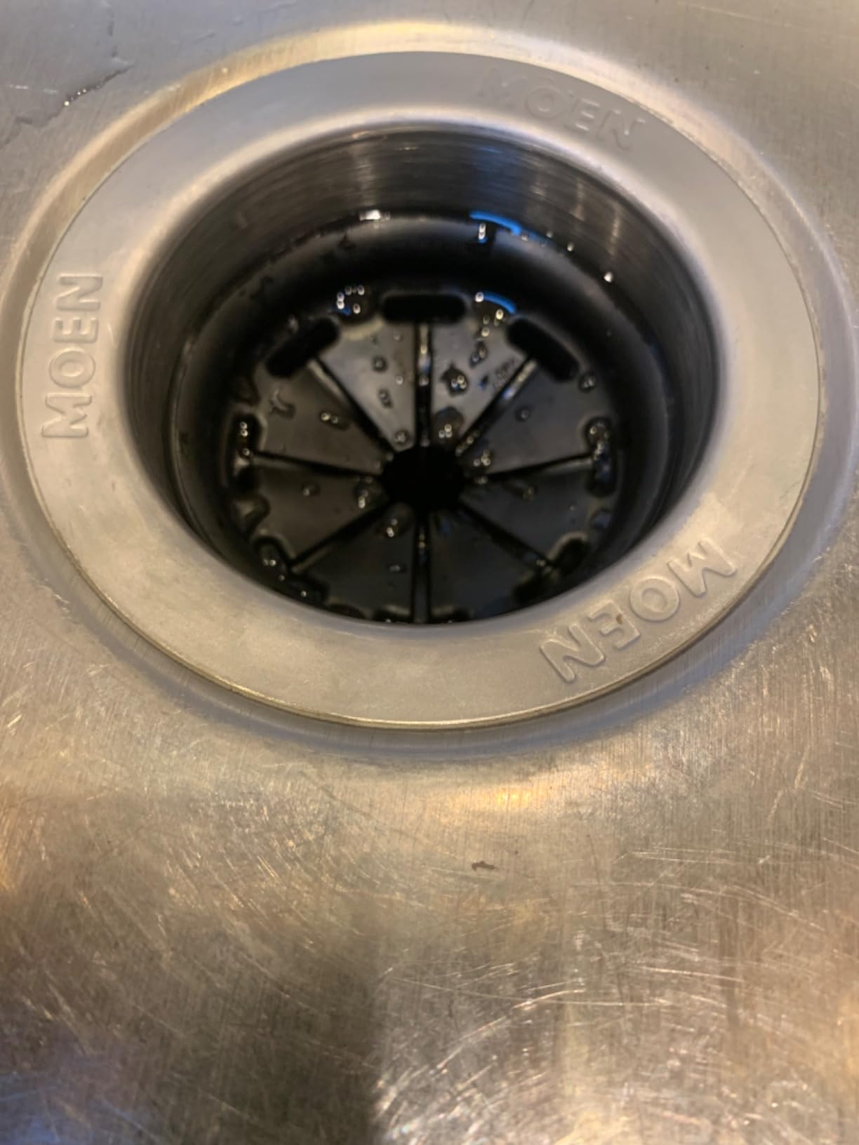 Moen Chef Series 1 HP Continuous Feed Lighted Garbage Disposal with Sound Reduction for Under Sink, Power Cord Included, EXL100C customer photo 1