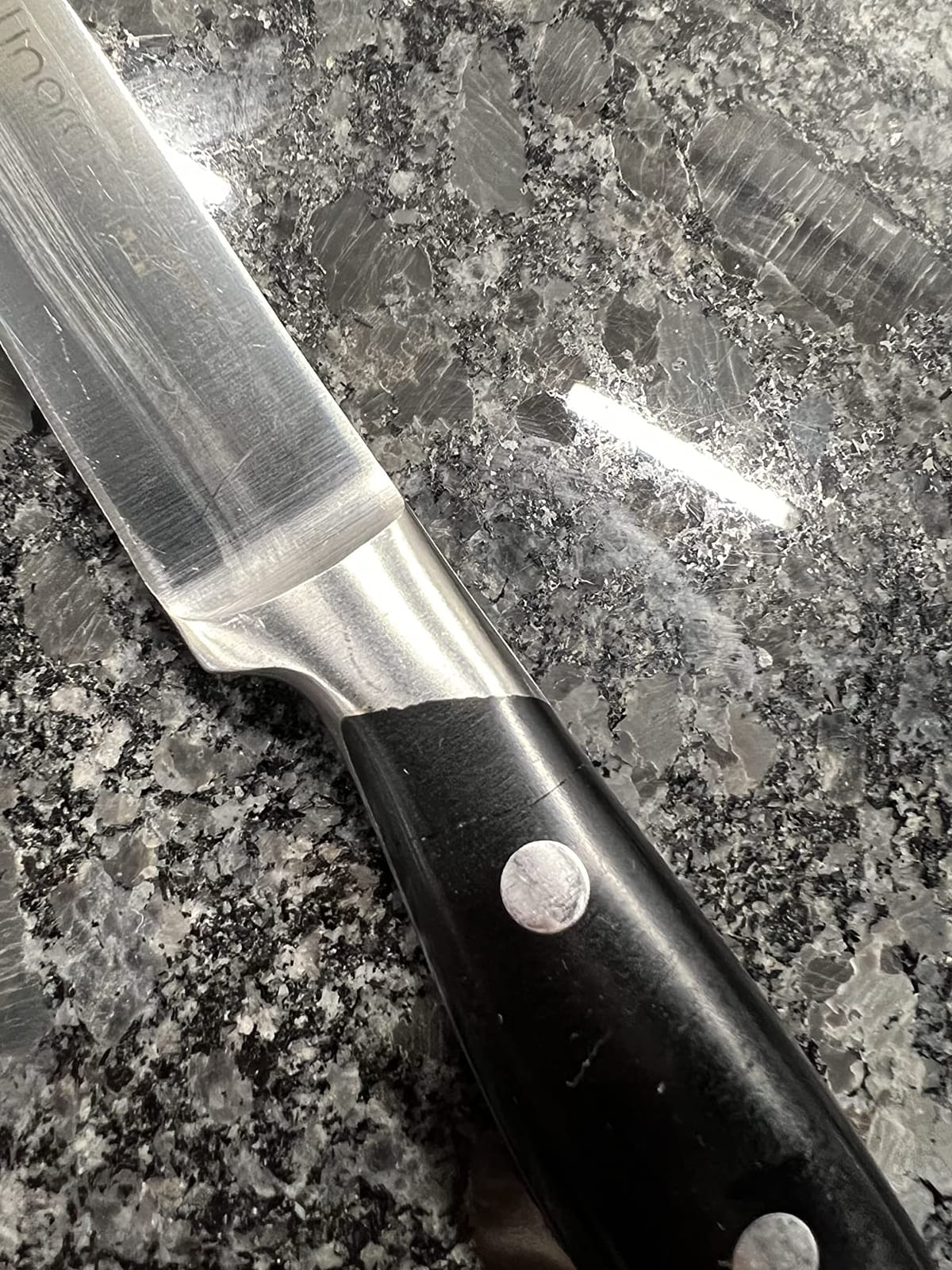 linoroso 3.5 Inch Paring Knife, Sharp Forged German Stainless Steel Kitchen Knife, Full Tang Small Fruit Knife with Ergonomic Handle, Premium Classic Series with Elegant Gift Box customer photo 2