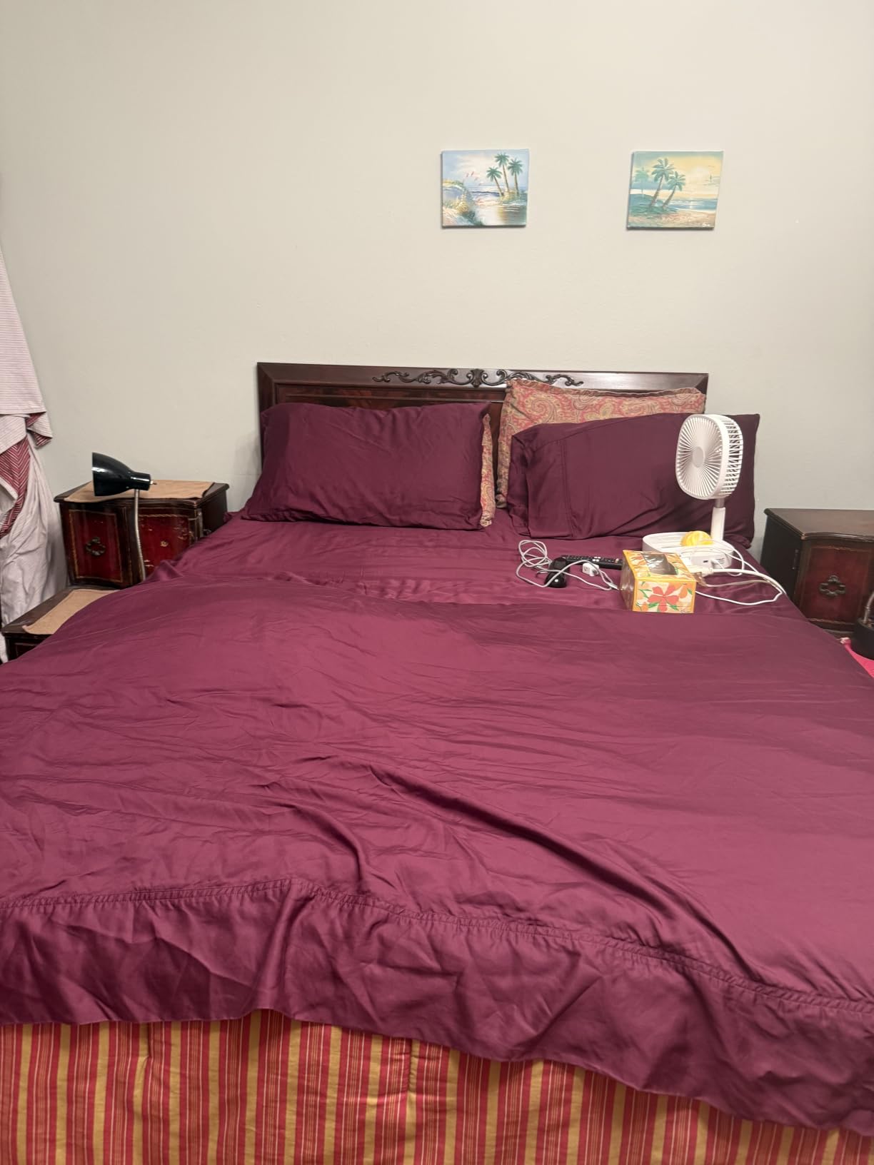 Olive + Crate Tencel Lyocell Eucalyptus Queen Size Sheet Set customer photo 1