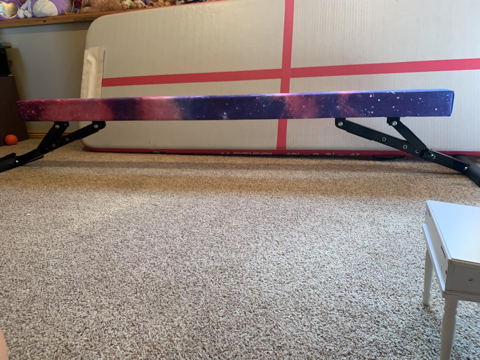 Marfual Adjustable Gymnastic Balance Beam for Kids of All Gymnastic Levels customer photo 1