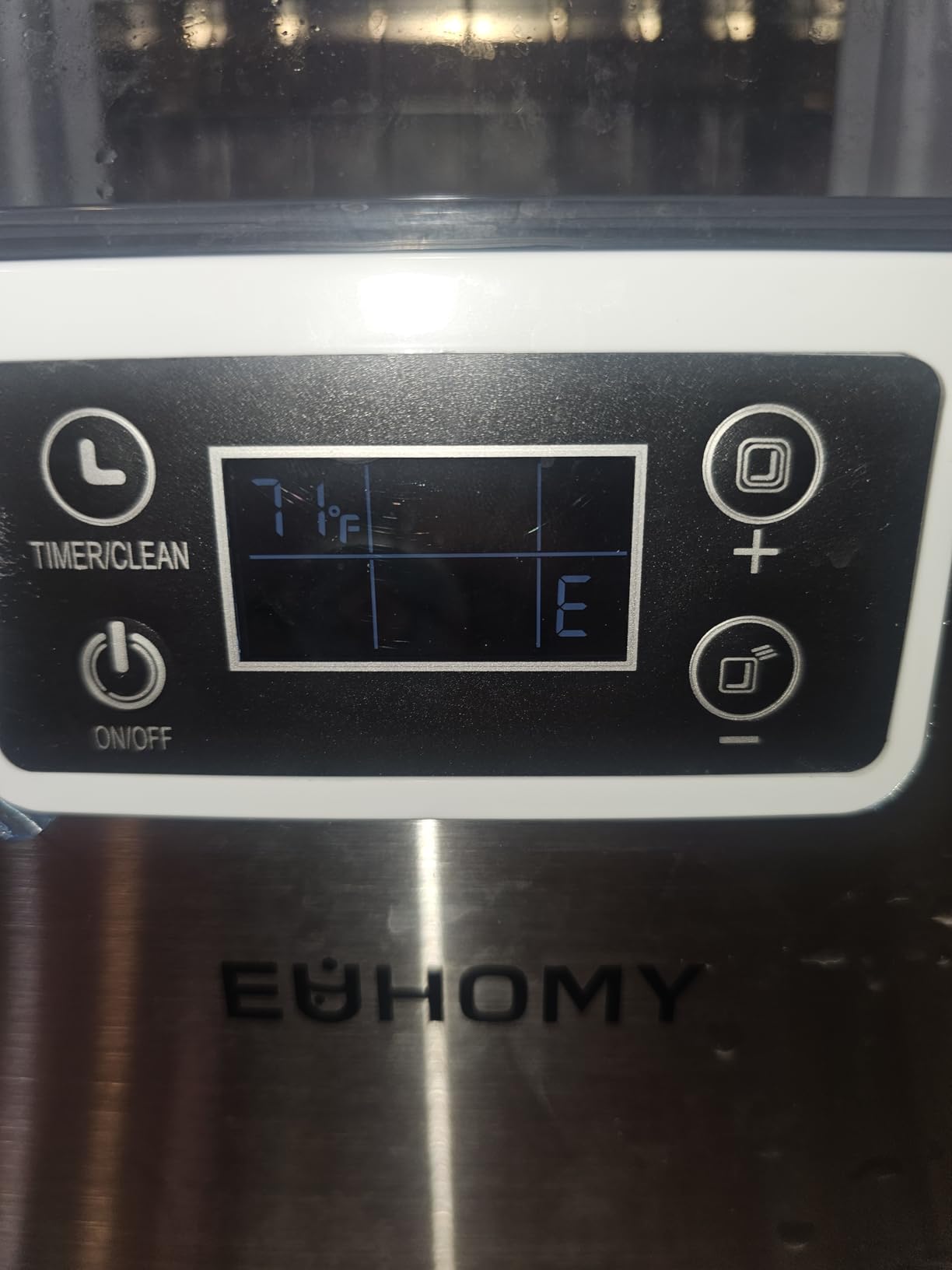 EUHOMY Ice Cube Maker Machine Countertop, 45Lbs/Day, 24Pcs Cubes/13 Mins customer photo 2
