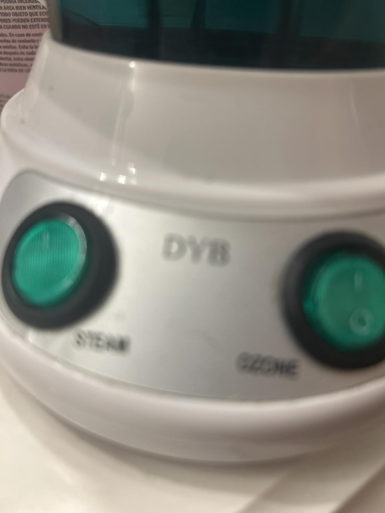 DYB Portable Facial Steamer, Nano Ionic Face Steamer with 360°Rotatable Sprayer,Mini Facial Steamer for Salon and Spa,1 Piece Headband and 4 Pieces Steel Skin Kits. customer photo 1