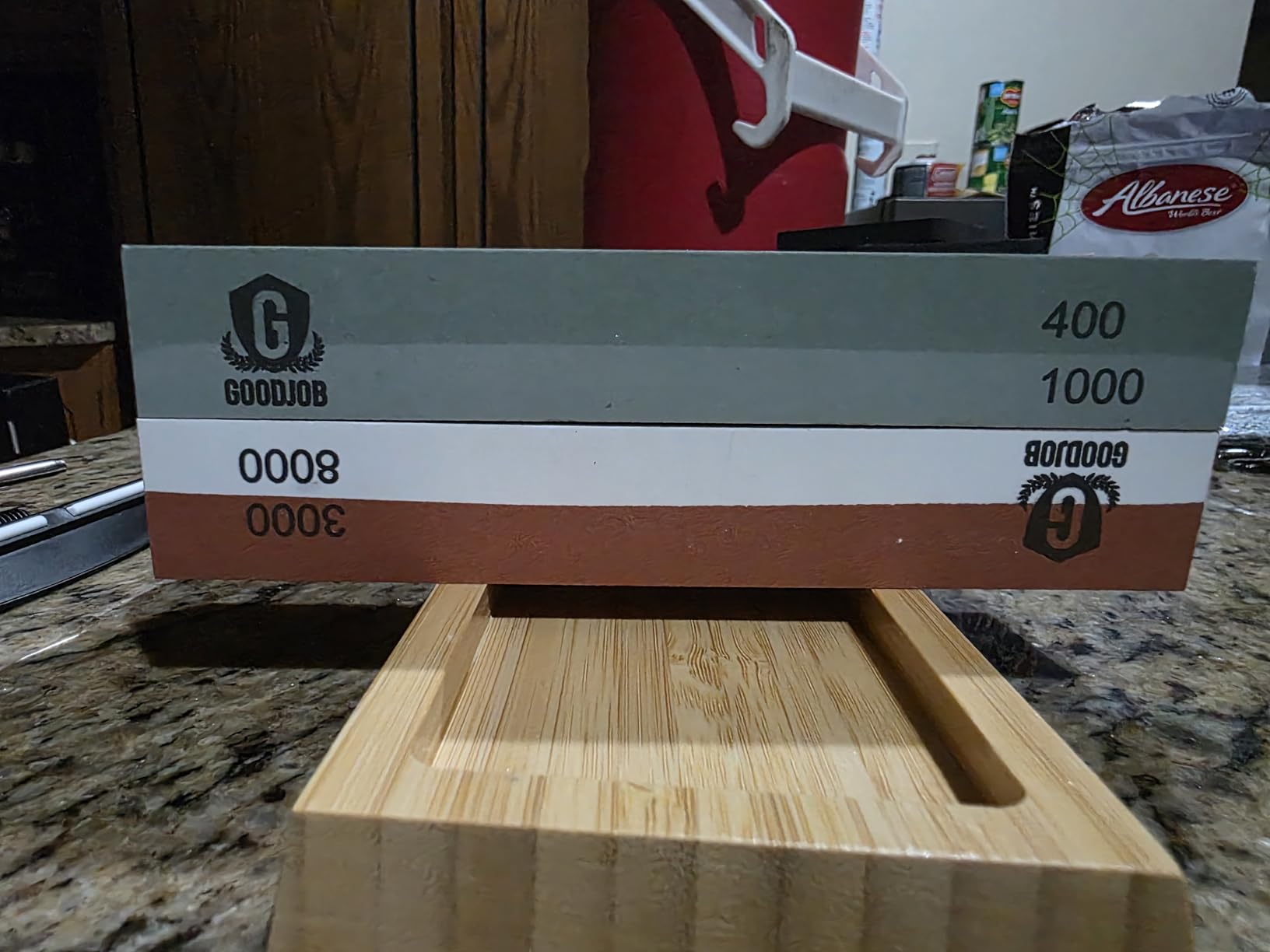 Complete Knife Sharpening Stone Kit, Double-Sided Grit400/1000 & 3000/8000 customer photo 1
