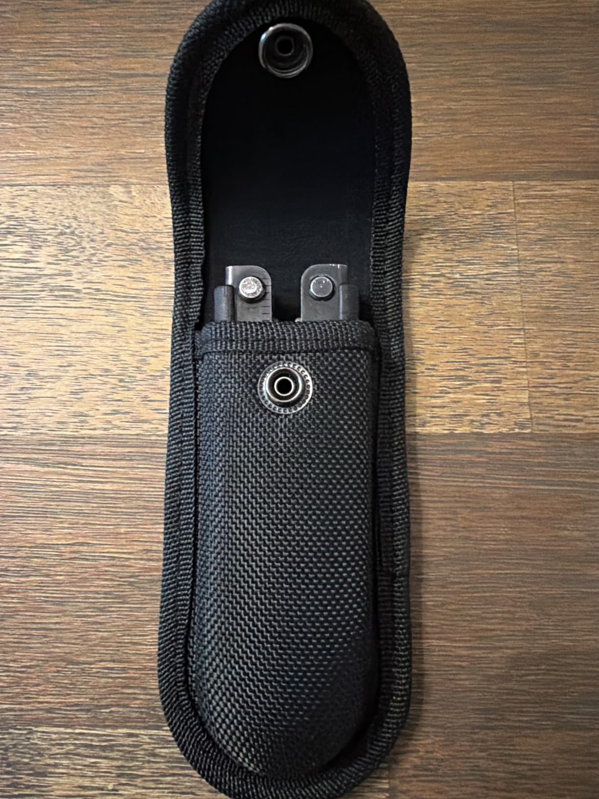 Multitool Belt Sheath for Leatherman, Gerber - Nylon Knife Pouch for Folding Knife - Snap Closure Knife Holder with Horizontally or Vertically Carry Belt Loop customer photo 1
