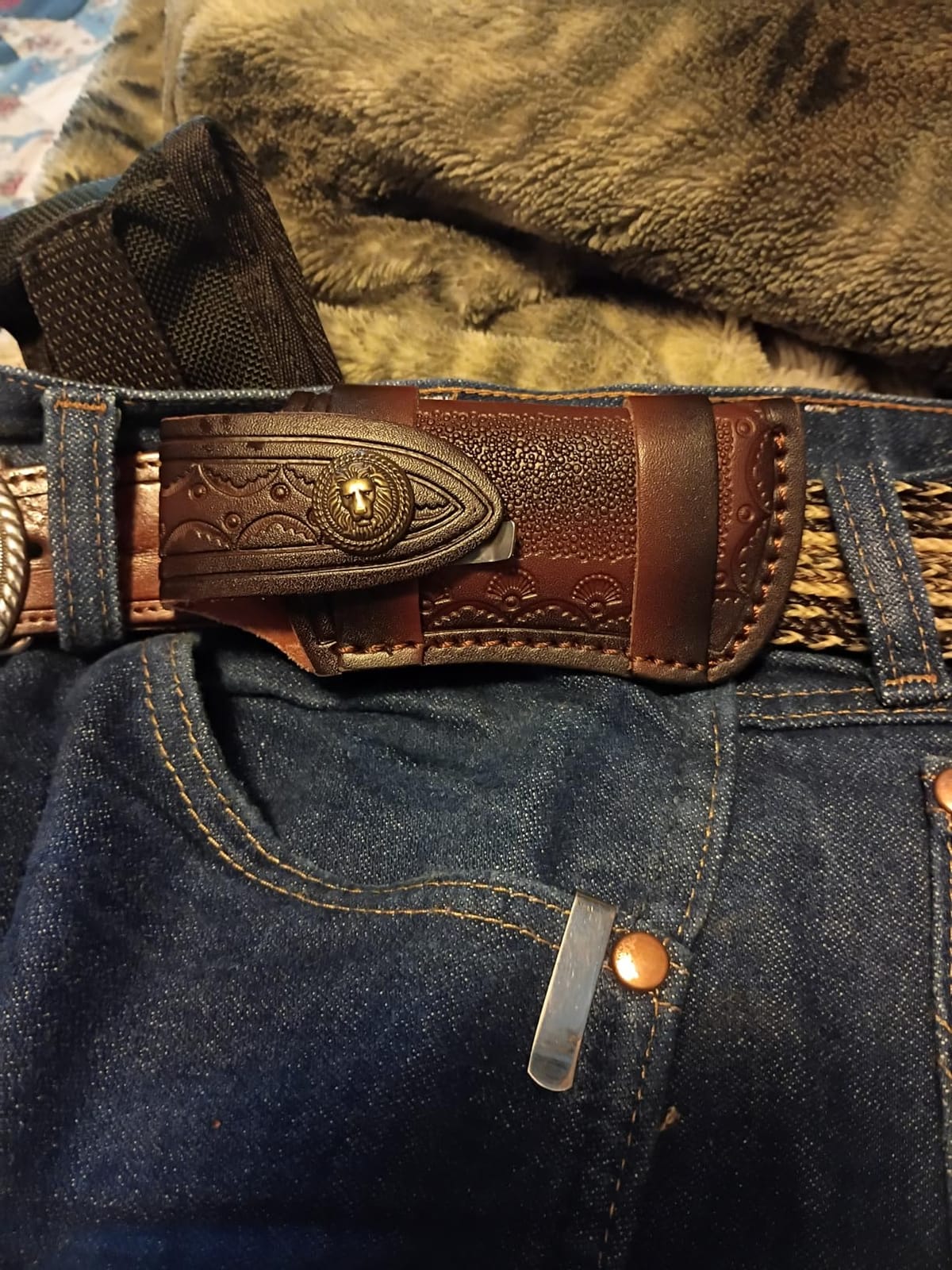 Omesio Pocket Knife Sheath, 4.53