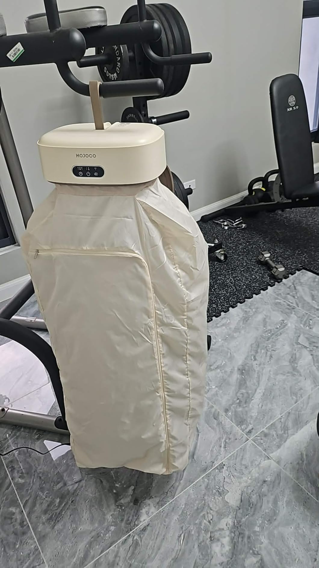 MOJOCO Portable Clothes Dryer - 600w Compact Dryer for Apartment, Travel customer photo 2