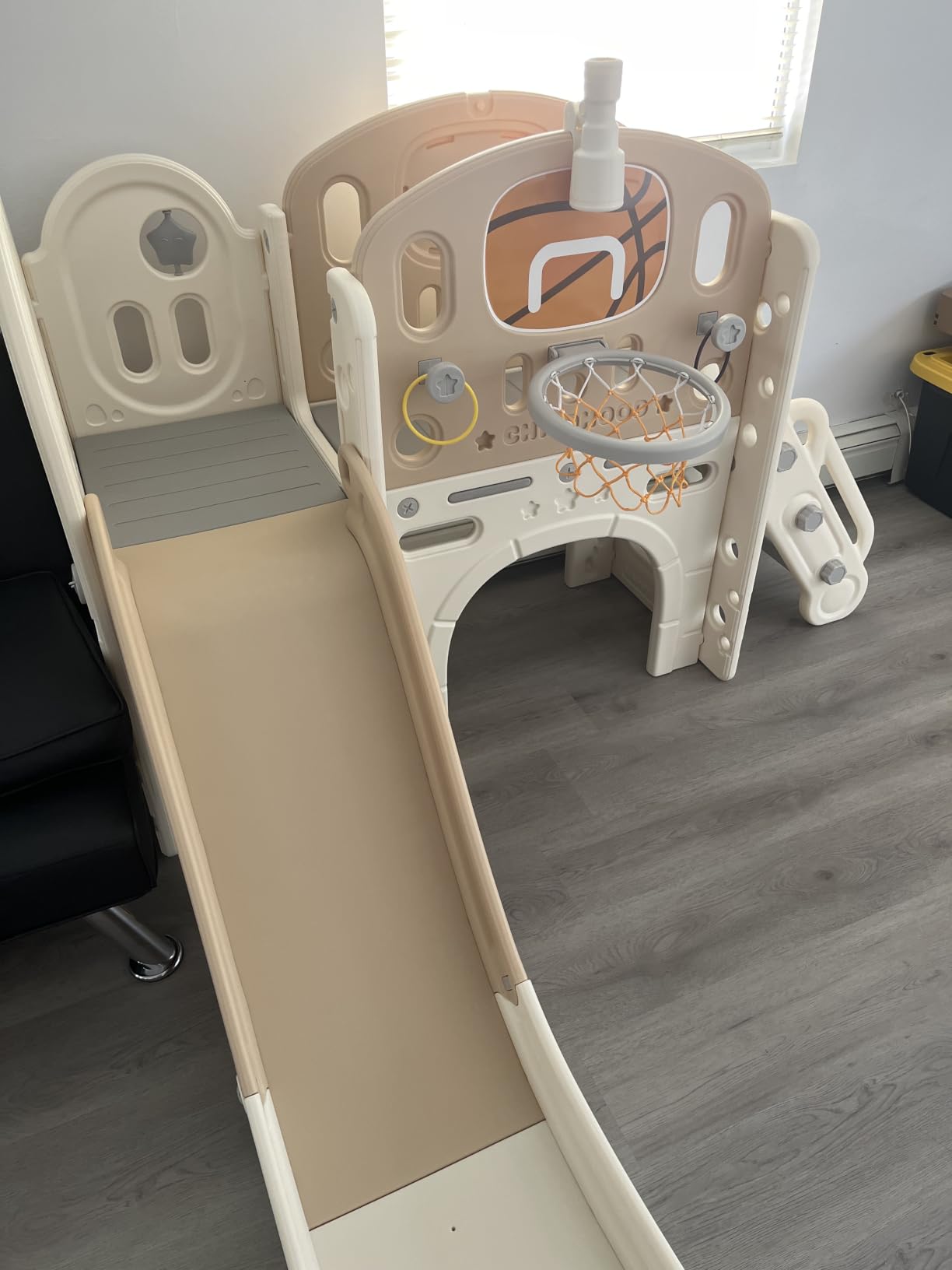 BIERUM 9 in 1 Toddler Slide, Kids Slide for Toddlers Age 1-3 Indoor Outdoor customer photo 2