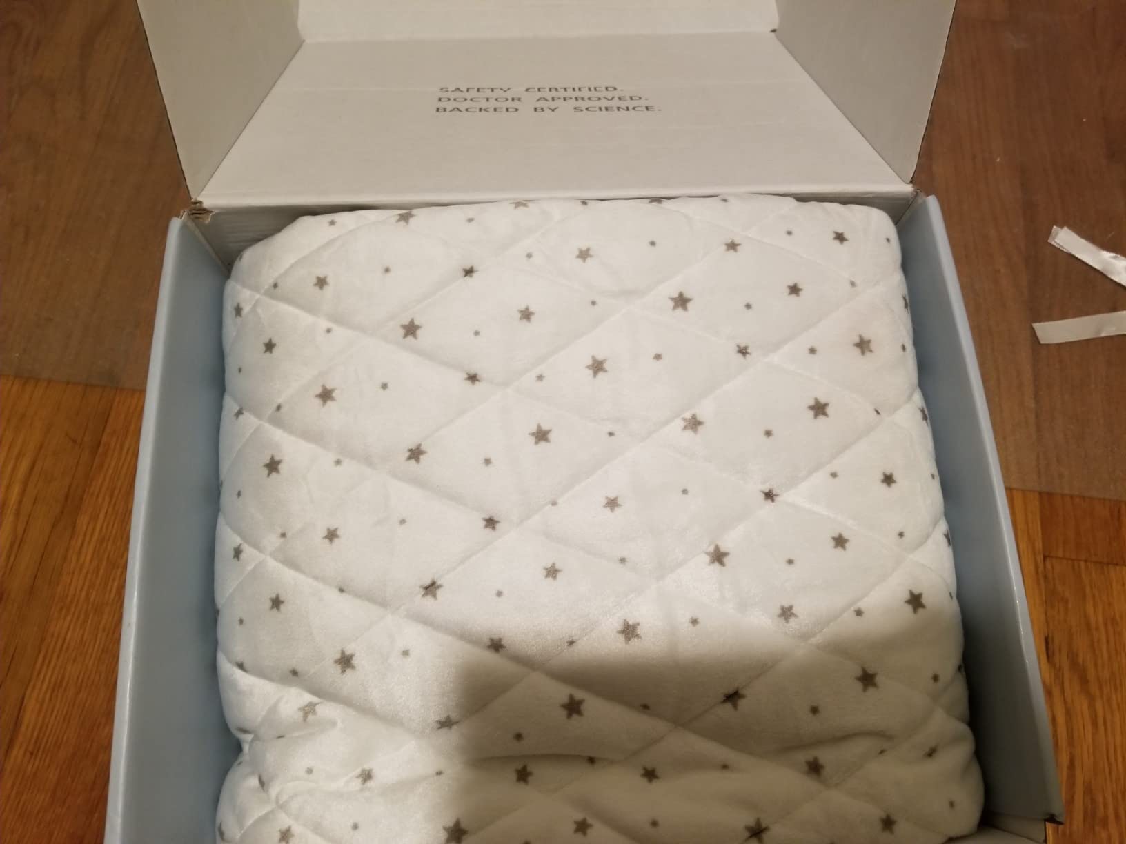 Dreamland Baby 4lb Weighted Blanket for Kids (Ocean Blue) customer photo 1