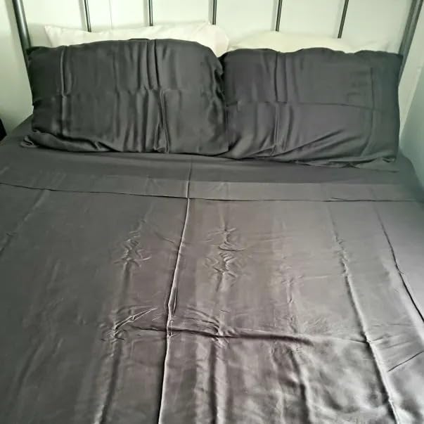 Bare Home Lyocell Tencel Sheet Set (Queen, Cypress) customer photo 2