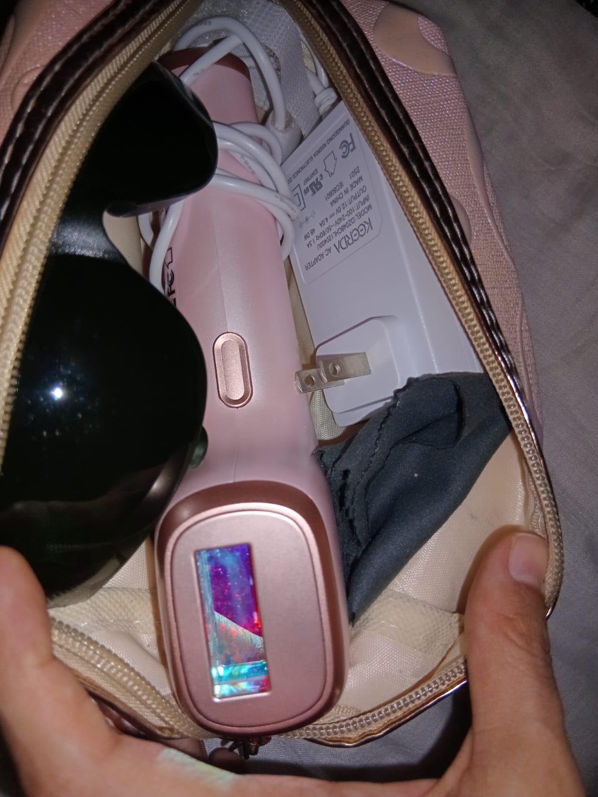 INNZA IPL Hair Removal with Ice Cooling Care Function for Women and men customer photo 1