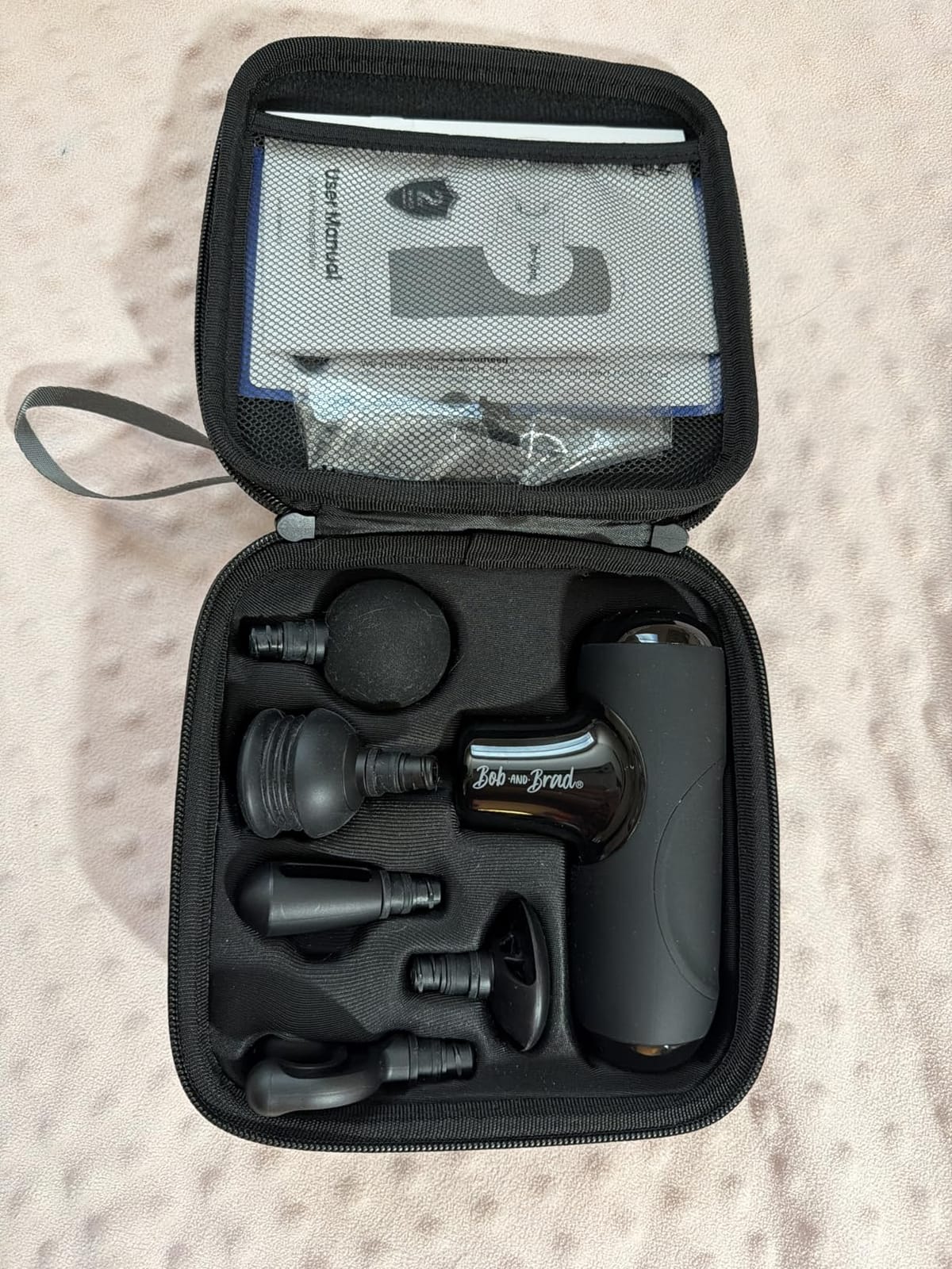 BOB AND BRAD Q2 Pro Mini Massage Gun with Heat and Cold for Muscle Recovery customer photo 2