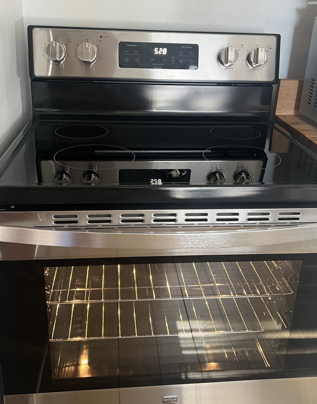 Kenmore 5.2 cu ft. Rear Control Electric Range - Stainless Steel customer photo 1