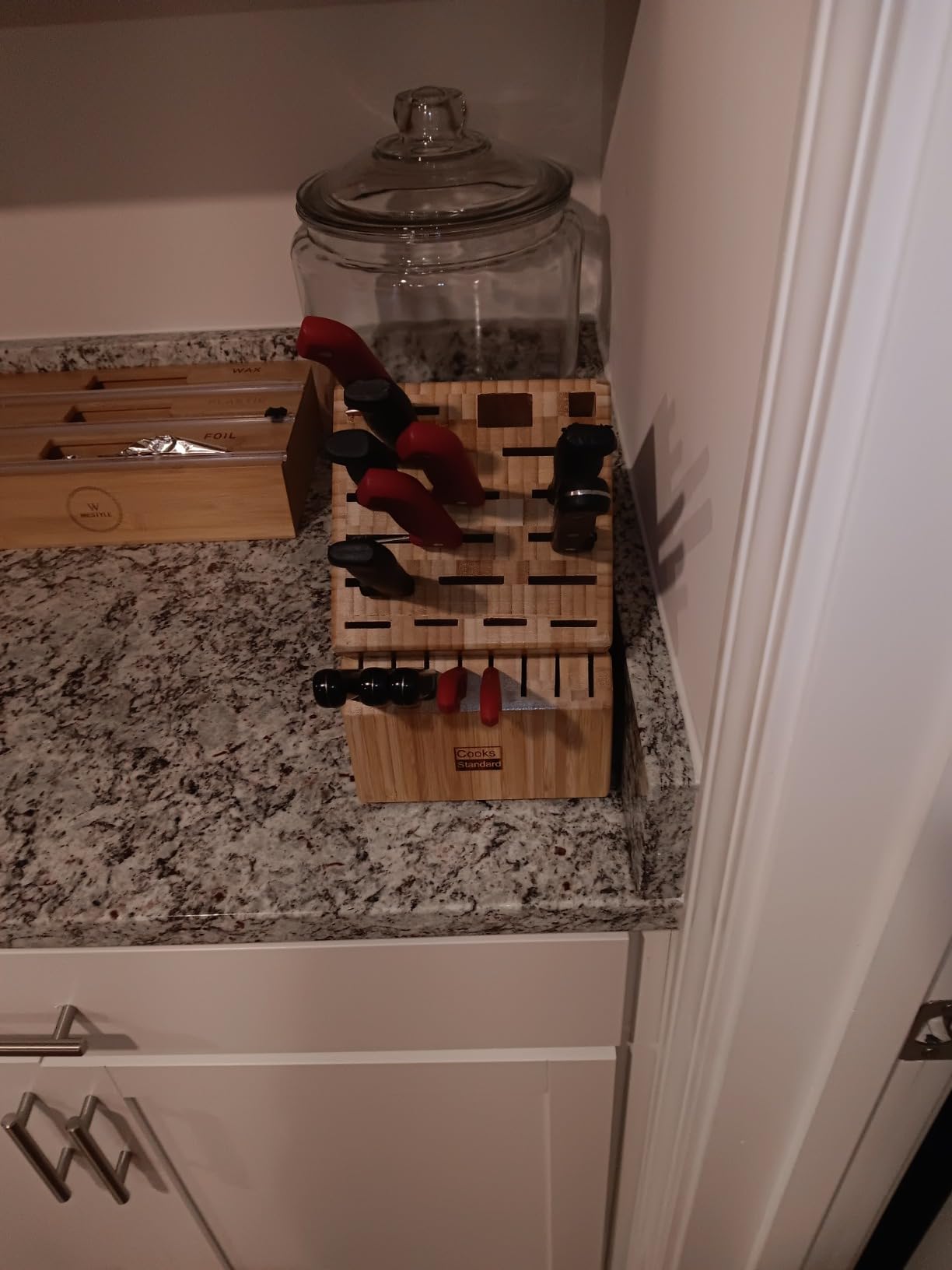 Cooks Standard Classic Bamboo 20-Slot Universal Knife Block without Knives customer photo 1