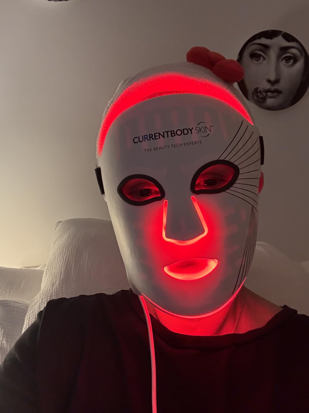 CurrentBody Red Light Therapy LED Face Mask: Series 2 customer photo 1