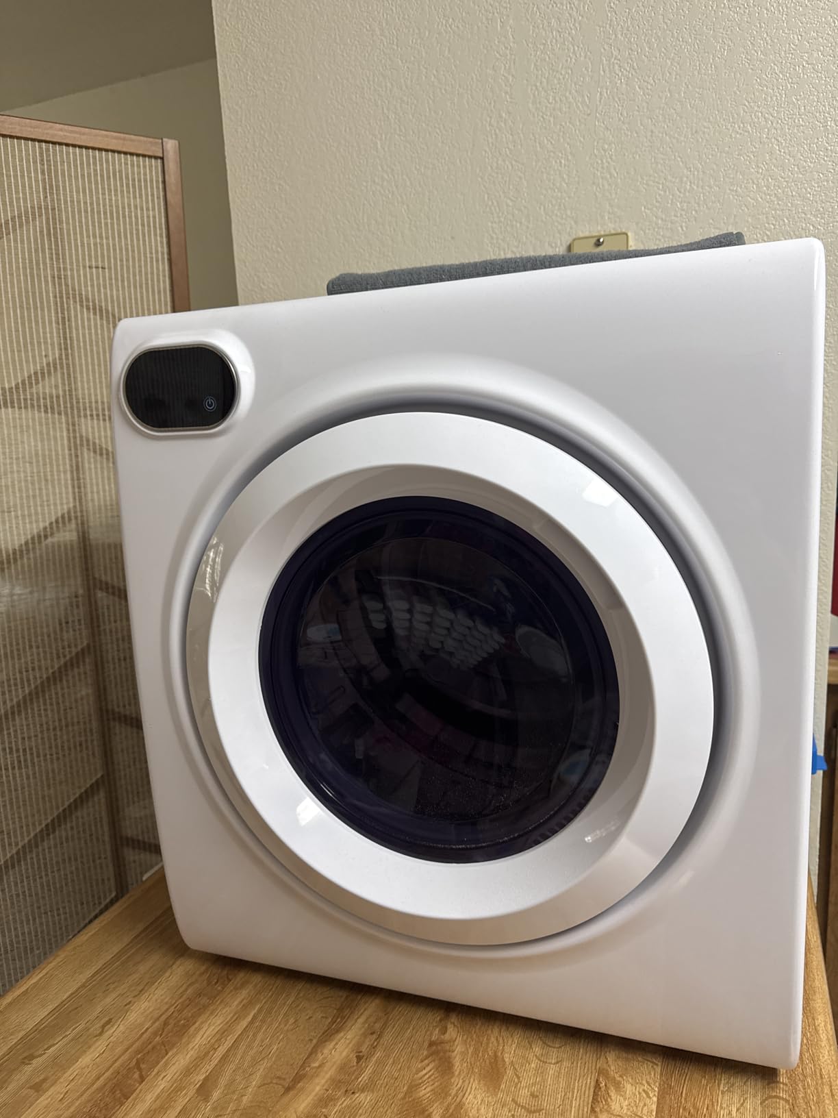 Euhomy 2.65 Cu. Ft. Portable Dryer for Clothes, 1400W Dryer with LCD Panel customer photo 2