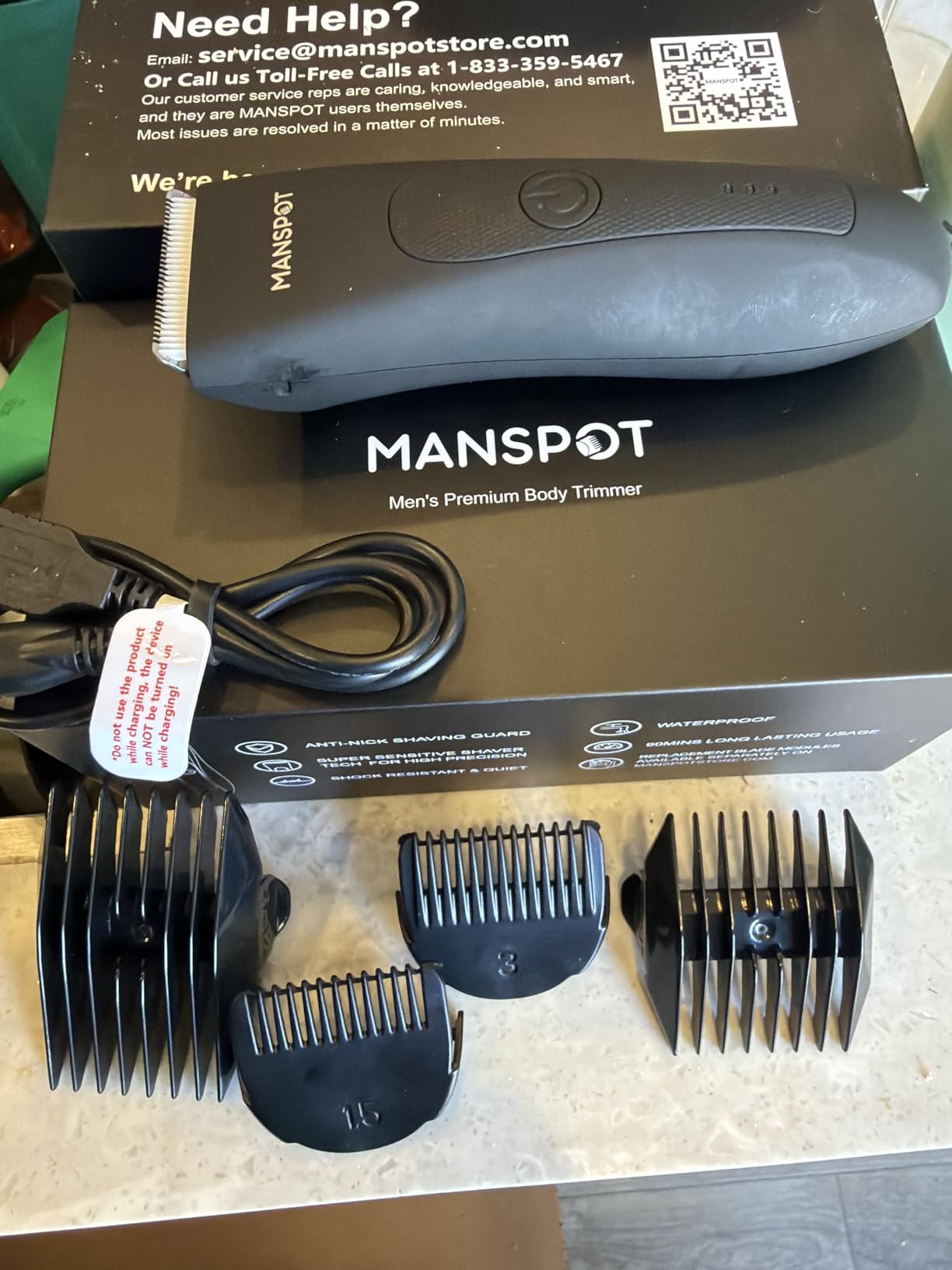 MANSPOT LADYSPOT™ Bikini Hair Trimmer for Women, Electric Body Shaving Sets customer photo 1