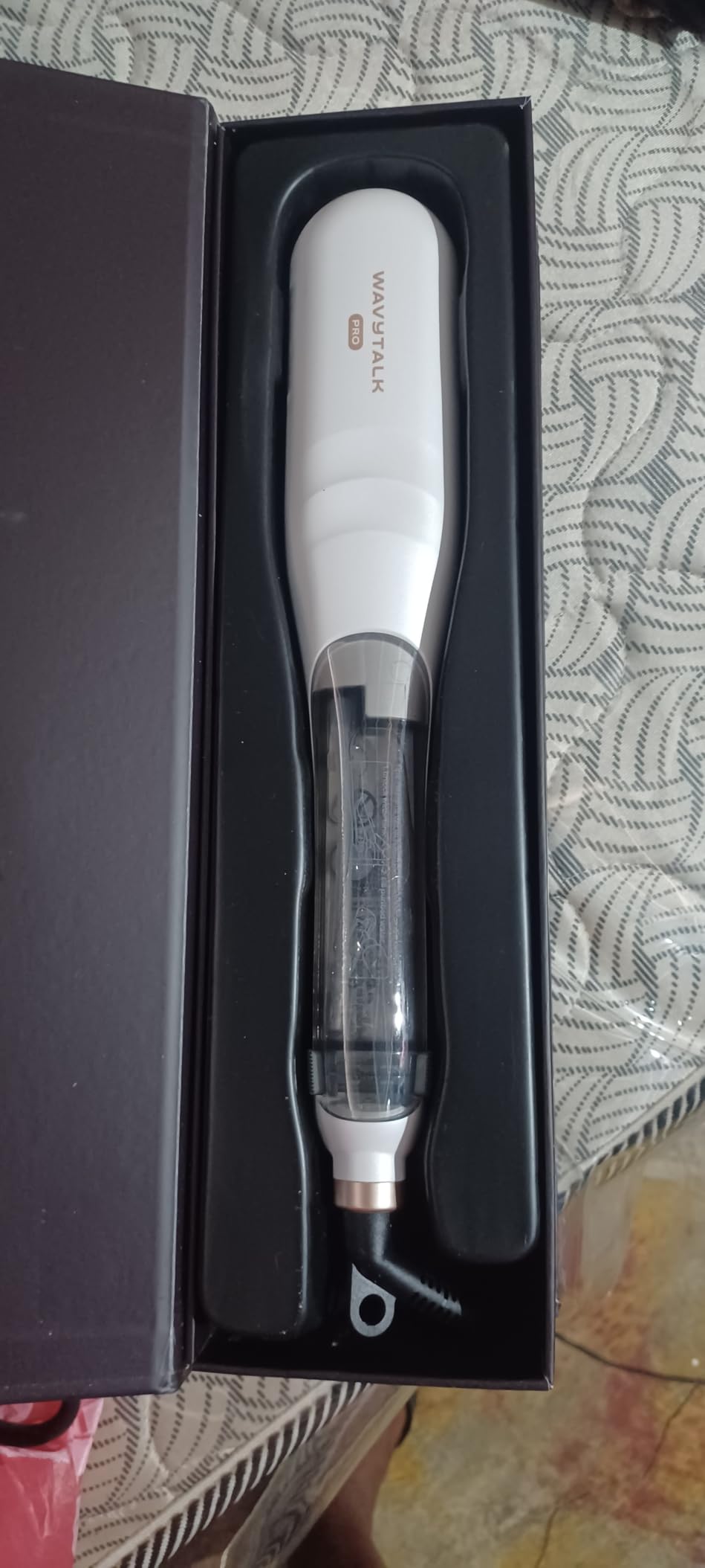 Wavytalk Pro Steam Hair Straightener Brush Steamline Pro Straightener Brush customer photo 2