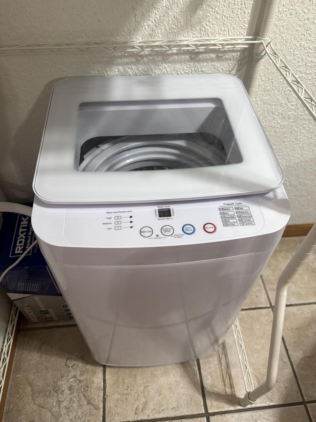Auertech Portable Washer and Dryer Combo Set, 18 lbs Fully Automatic Washing Machine, 1.5CuFt Portable Dryers, Compact Washer and Dryer for Apartment, RV, Dorm customer photo 2
