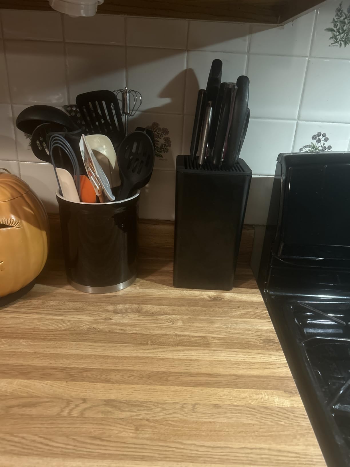 Lifewit Plastic Knife Block Holder without Knives for 25 Knives, Black customer photo 1