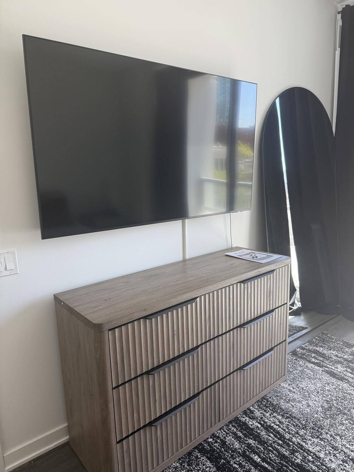 SICOTAS Bedroom Dresser with 12 Deep Wide Large Fluted Drawers for Closet customer photo 1