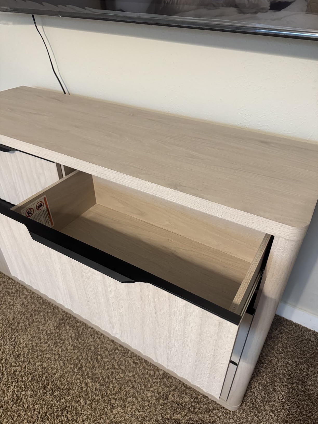 SICOTAS Bedroom Dresser with 12 Deep Wide Large Fluted Drawers for Closet customer photo 2