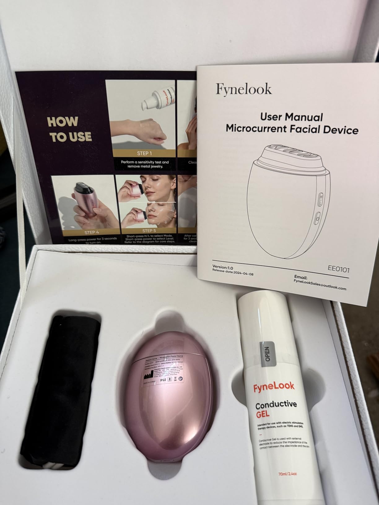 Microcurrent Facial Device for Sculpting, Lift & Contour customer photo 1