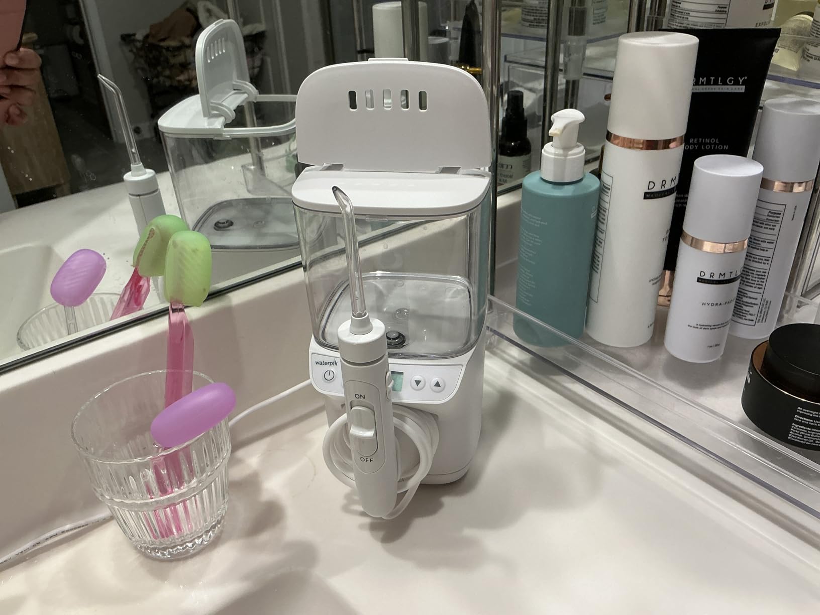 Waterpik Promax Countertop Water Flosser, SmartAdvance, 10 Settings, 5 Tips customer photo 2