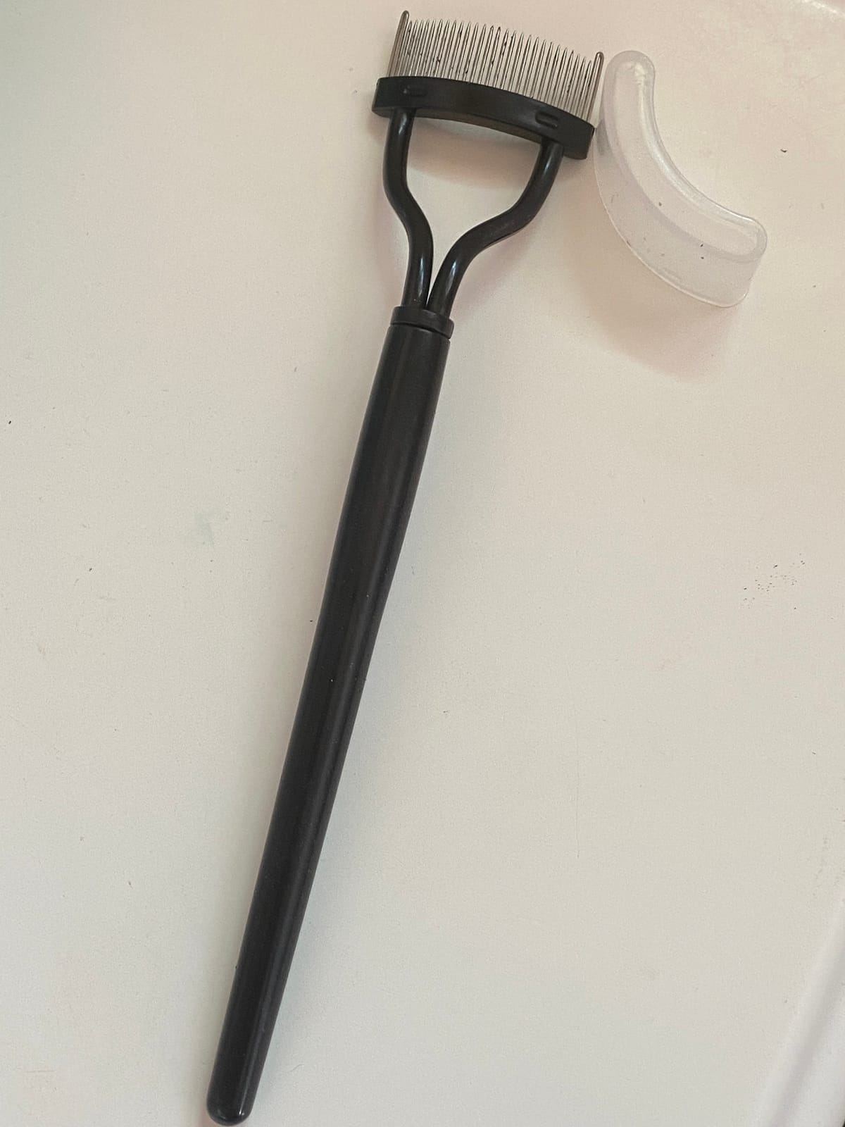 Heated Eyelash Curler - Heated Lash Curler Electric Eyelash Curler 3 Temp Settings for Makeup Tools for Achieving A Natural Curl and Long Lasting Eyelashes, Designed for Women, White BA customer photo 2