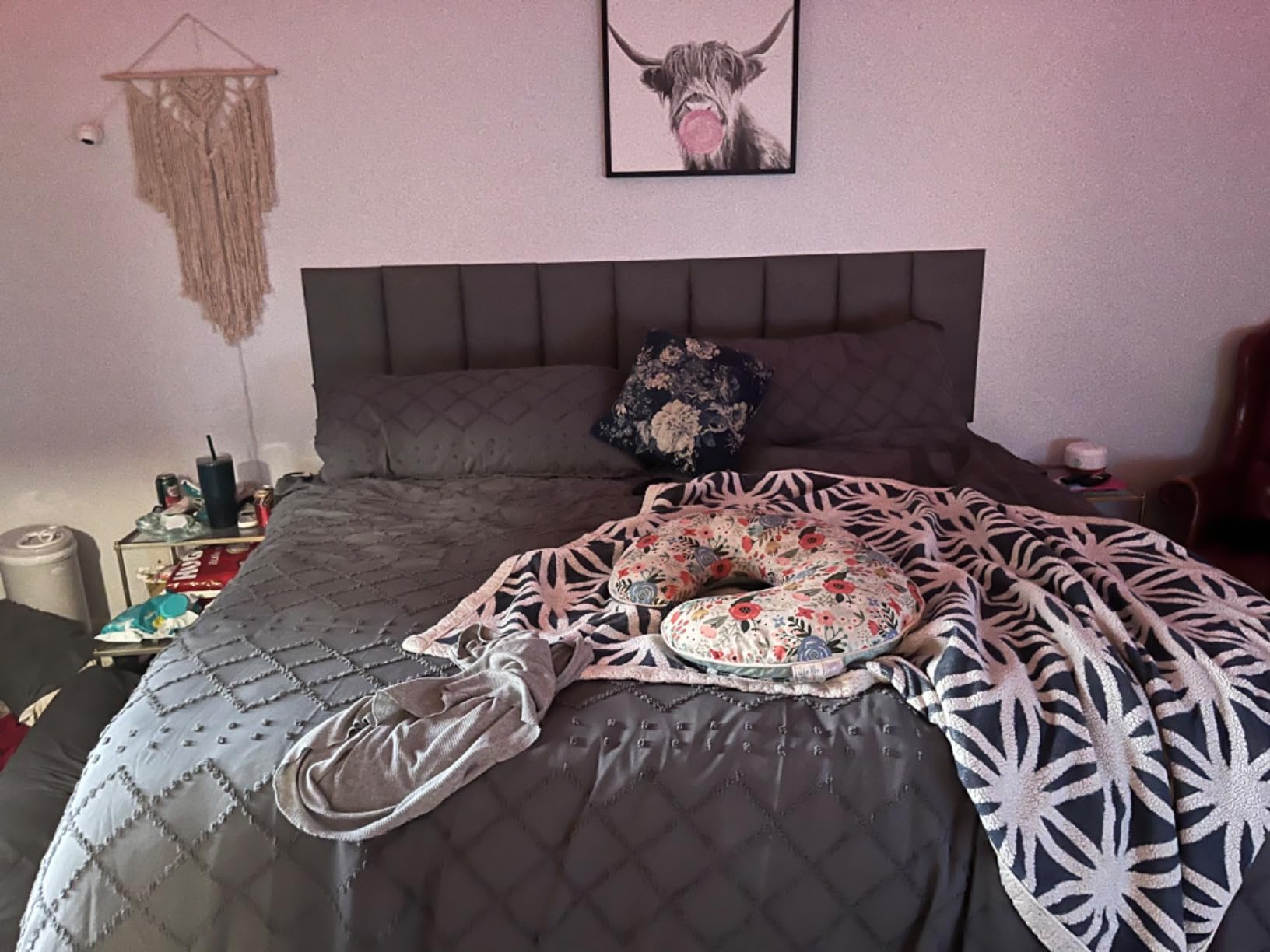 Nestl Full Size Adjustable Bed Frame, Electric Base with Head and Foot Incline, Zero Gravity, Flat and Anti Snore Presets, Quiet Motor, No Box Spring Needed customer photo 2