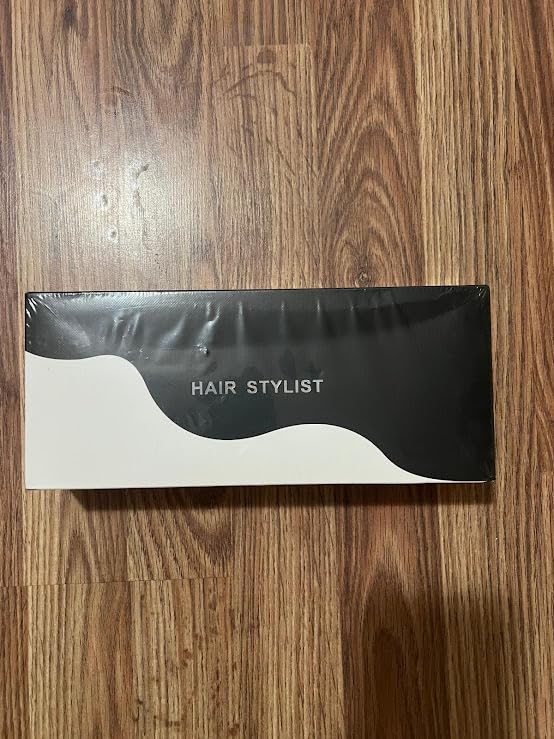 Hair Straightener Brush, Ceramic Straightening Brush, Ionic Hair Straightening Comb, Anti-Scald, 20s Fast Heating & 9 Temp Settings 140℃-220℃, LED Display, Auto-Off, Make Smooth/Shiny Hair customer photo 1