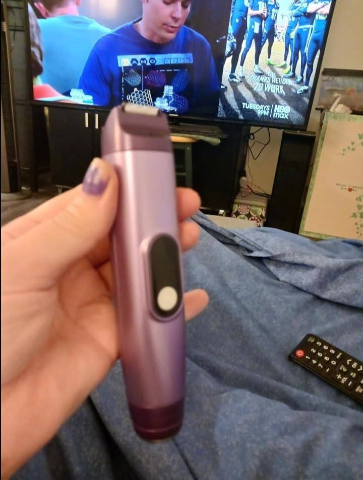 Bikini Trimmer for Women,2 in 1 Electric Razor & Bikini Shaver customer photo 1