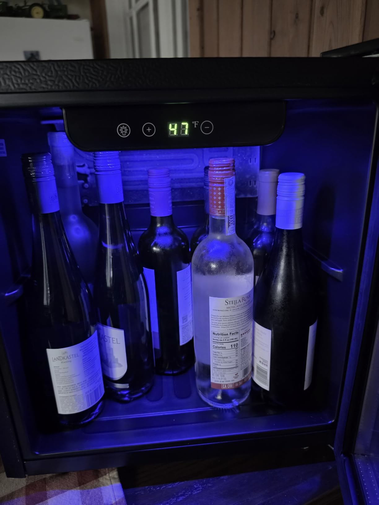 Antarctic Star Wine Cooler Beverage Refrigerator Mini Fridge 1.3 cu.ft customer photo 2