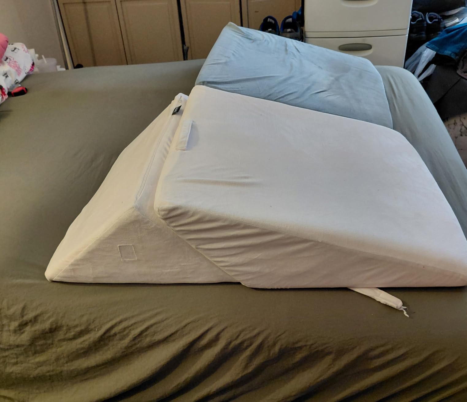Marsail Adjustable Bed Frame Queen Electric Base, Head & Foot Incline customer photo 2