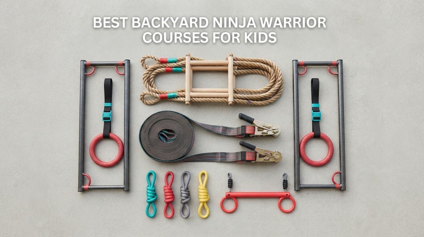 best backyard ninja warrior courses for kids