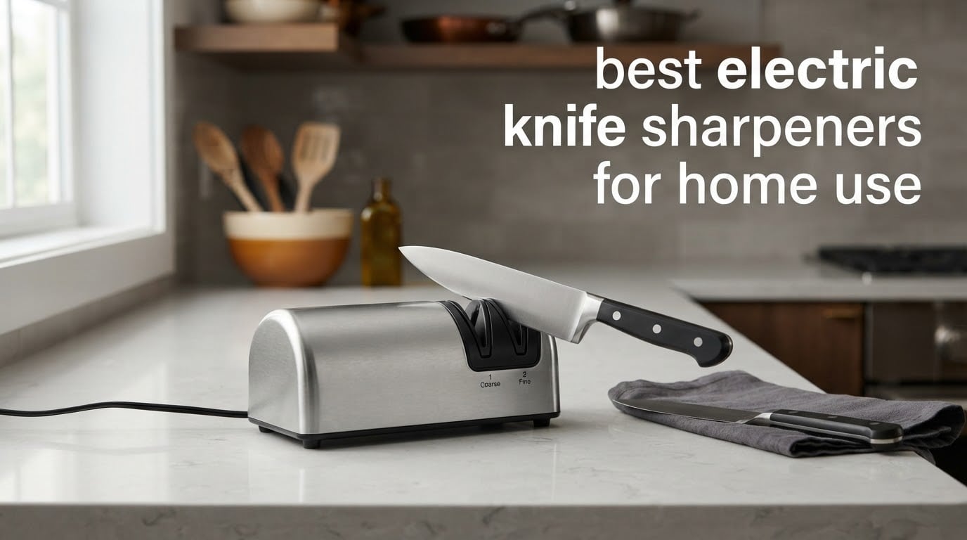 best electric knife sharpeners for home use