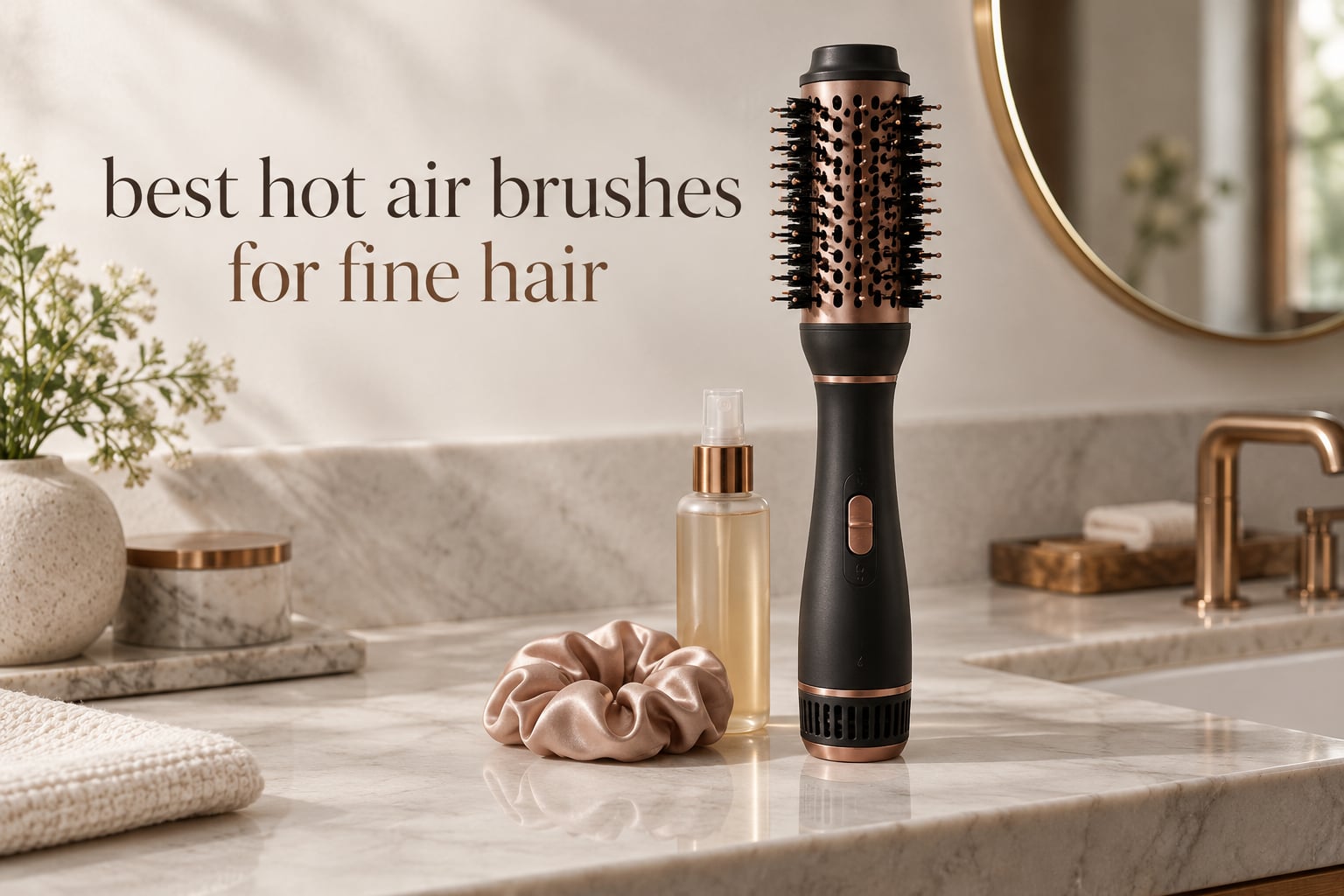 best hot air brushes for fine hair