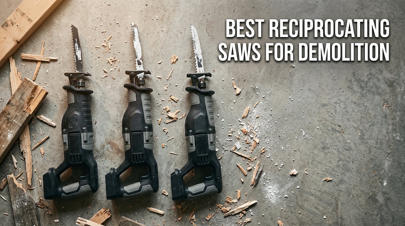 best reciprocating saws for demolition