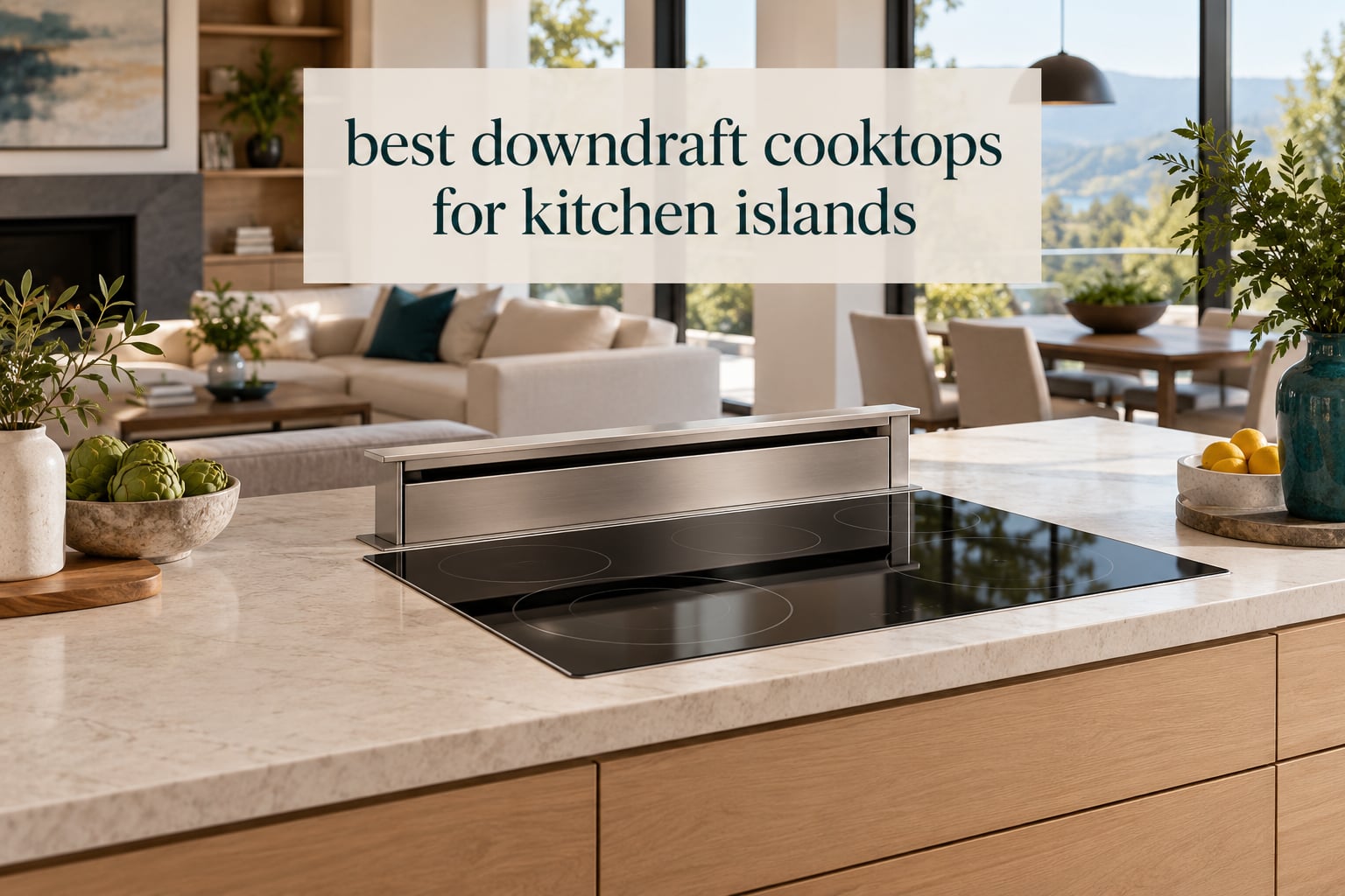 best downdraft cooktops for kitchen islands