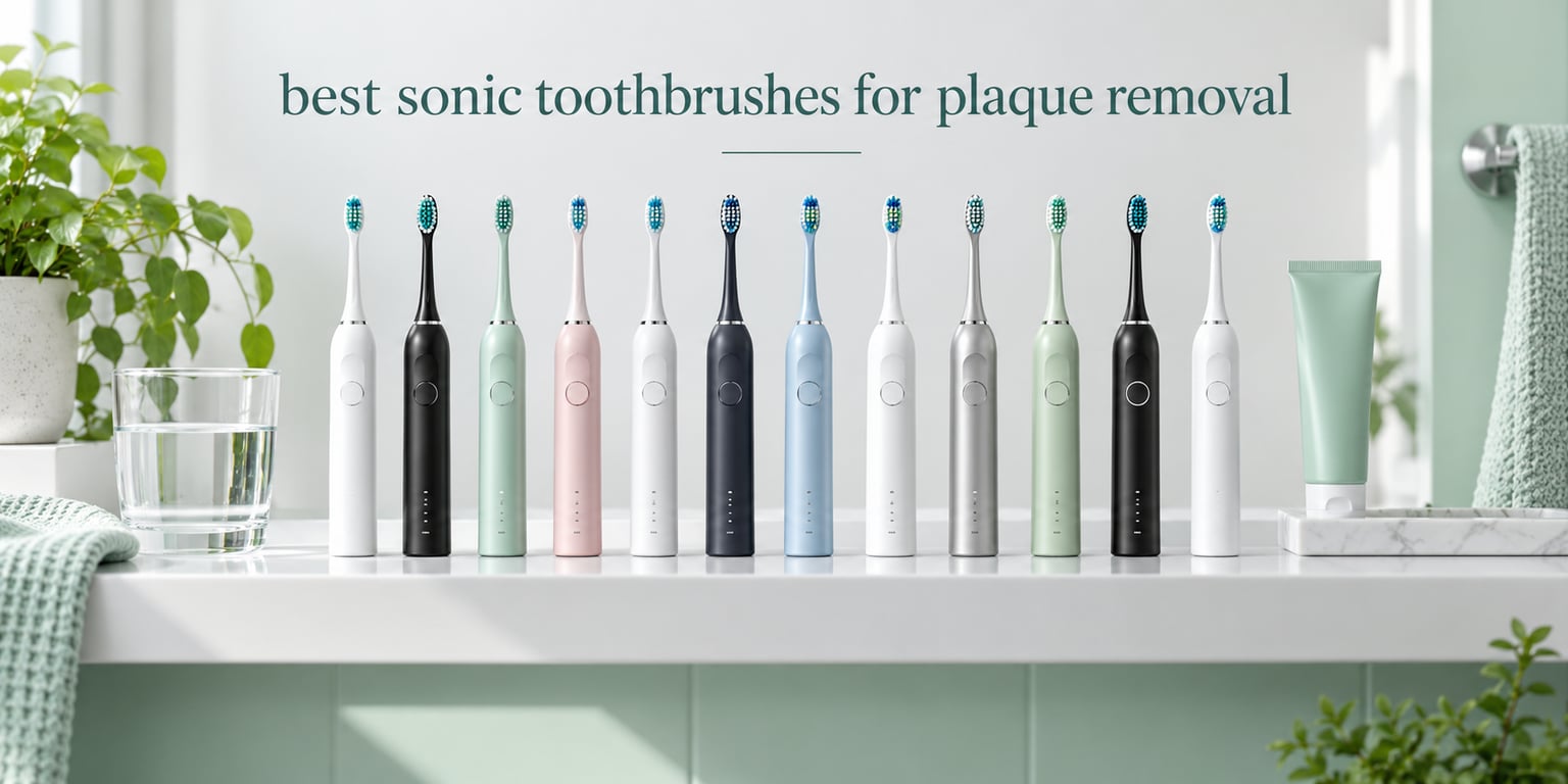 best sonic toothbrushes for plaque removal