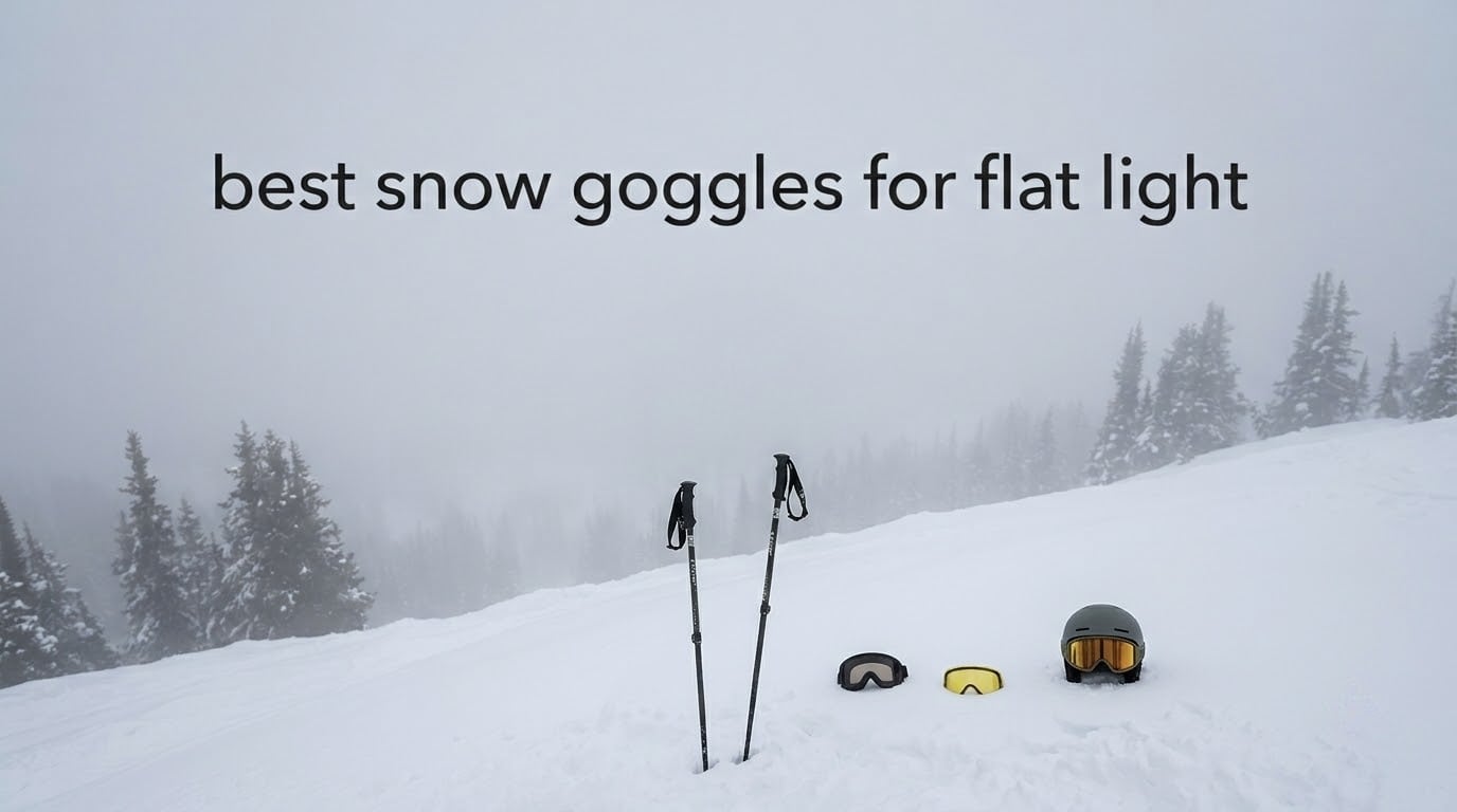 best snow goggles for flat light