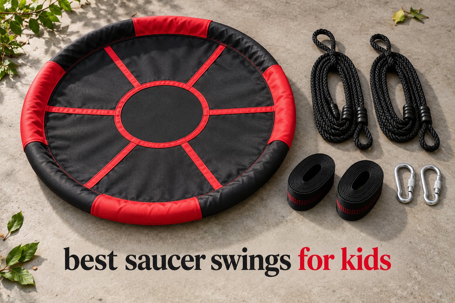 best saucer swings for kids