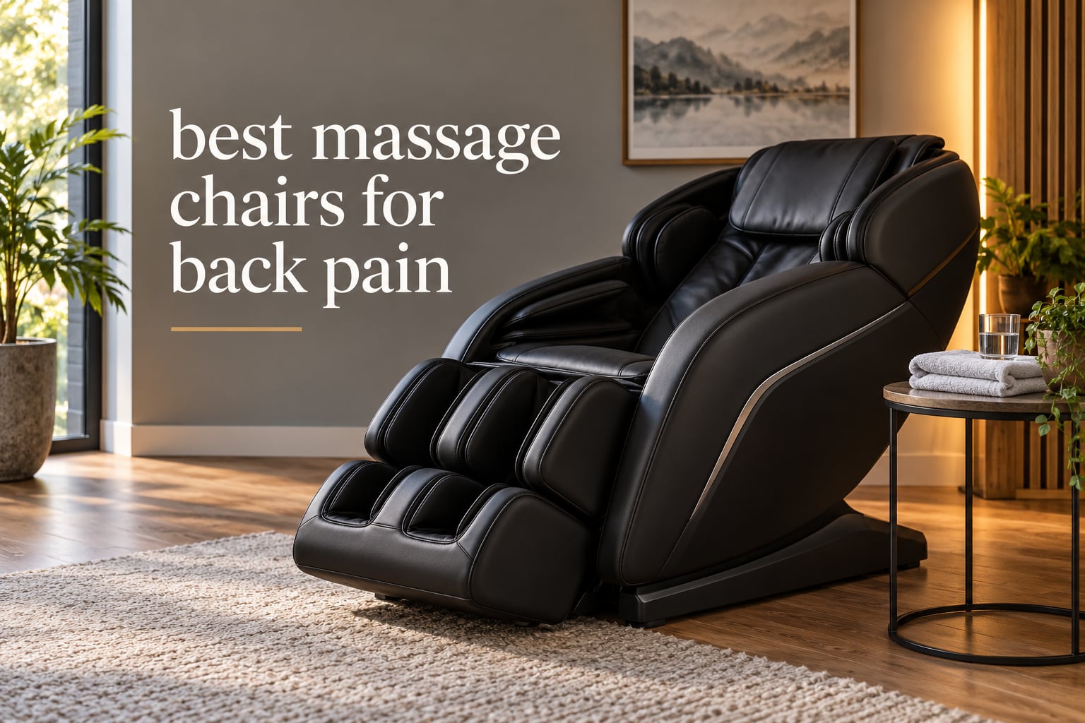 best massage chairs for back pain