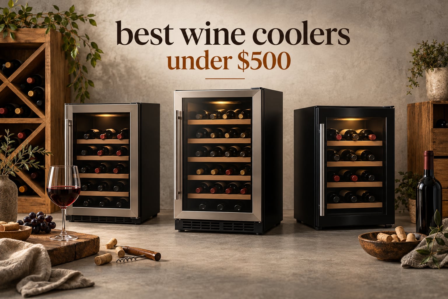 best wine coolers under $500