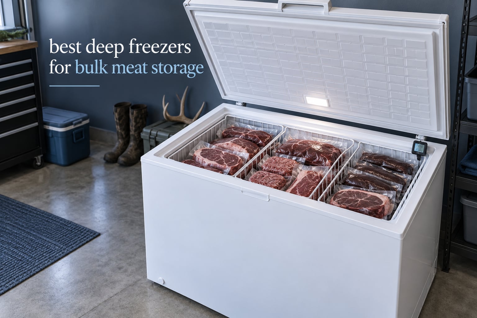 best deep freezers for bulk meat storage