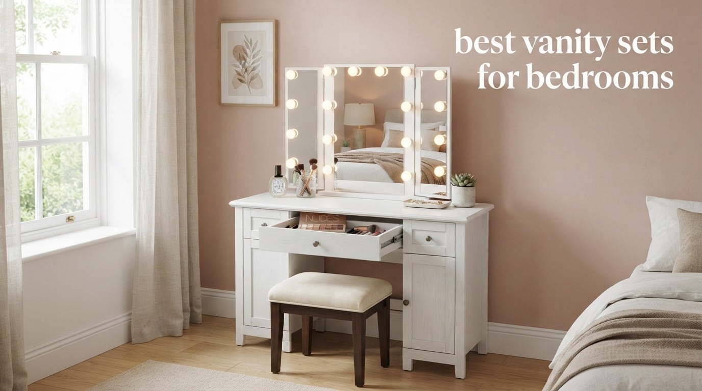 best vanity sets for bedrooms