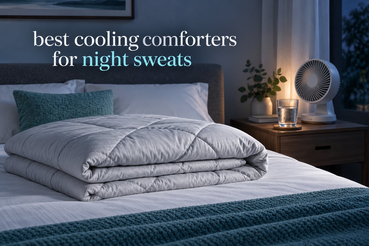 best cooling comforters for night sweats