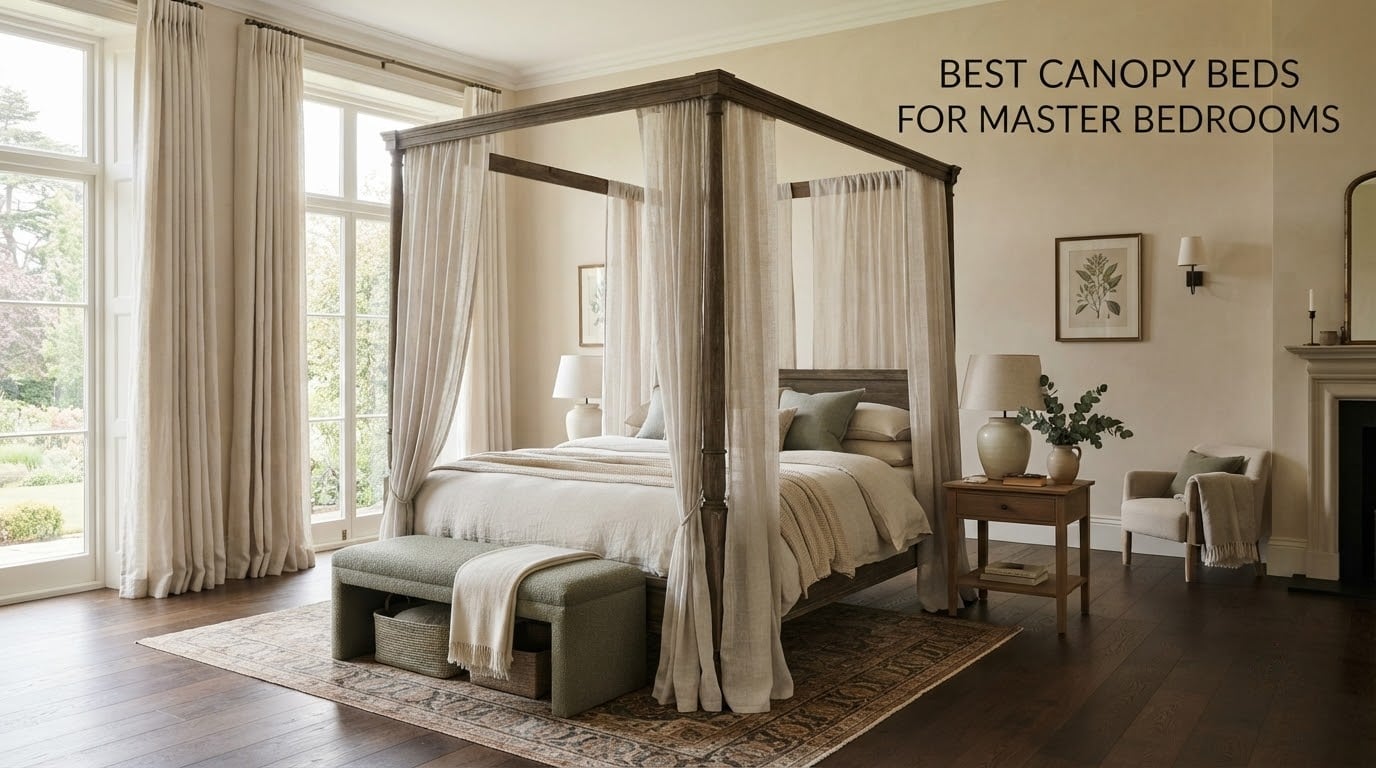 best canopy beds for master bedrooms