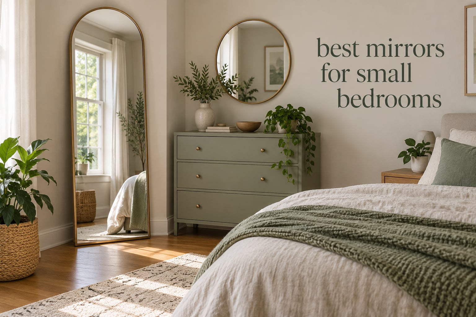 best mirrors for small bedrooms