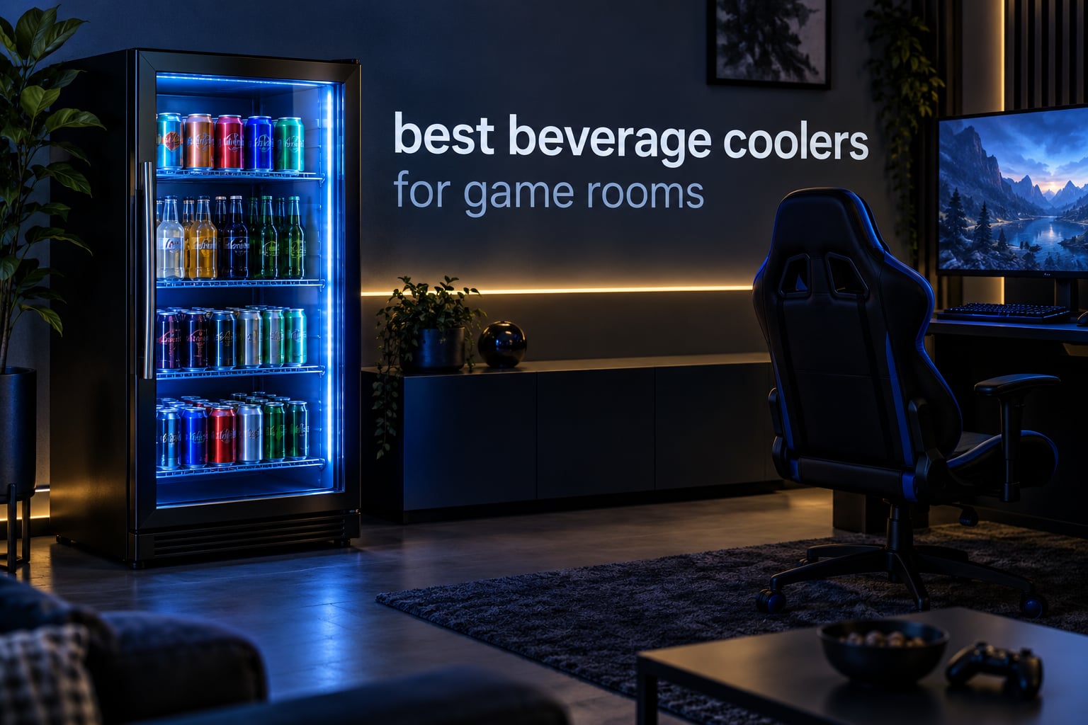 best beverage coolers for game rooms