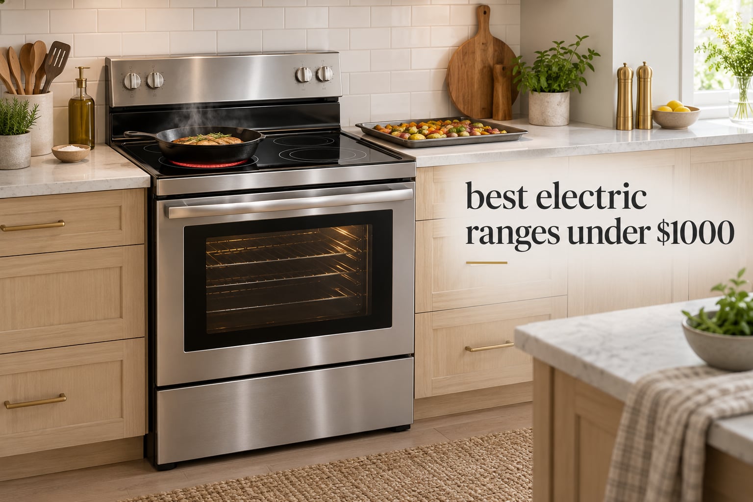 best electric ranges under $1000